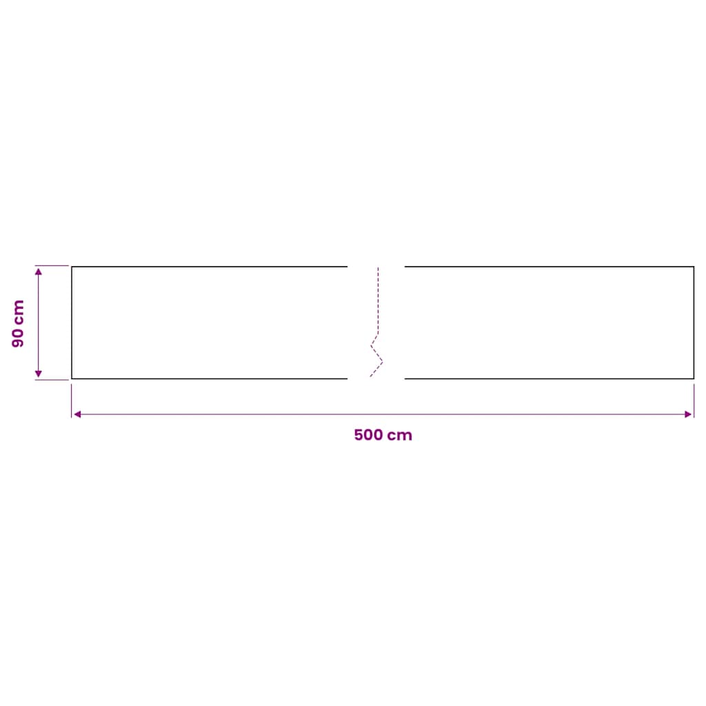 Pellicola Autoadesiva per Mobili vidaXL - Bianco Opaco 500x90 cm - Image 4 of 4