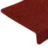 Set 5 Tappetini Autoadesivi per Scale 65x21 cm - Rosso Bordeaux - immagine 6 | SolPatio - Image 6 of 11