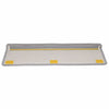 vidaXL Tappetini per scale 15 pz 65x21x4 cm Grigio Bordo rettangolare - Image 4 of 7