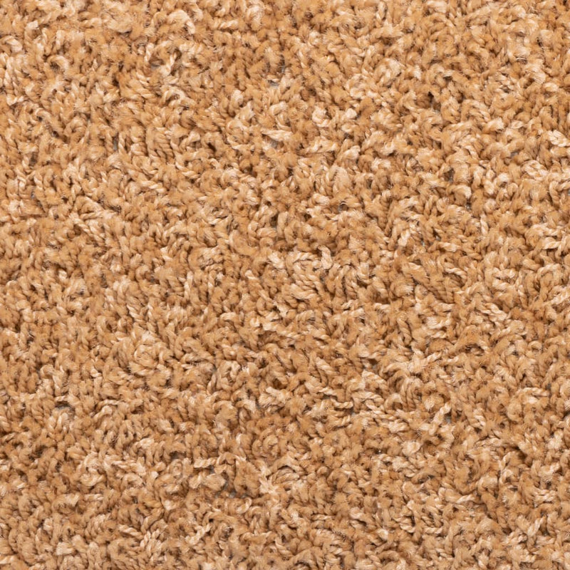 vidaXL Tappetini per scale 15 pz 65x21x4 cm Beige Bordo rettangolare - Image 6 of 7