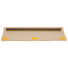 vidaXL Tappetini per scale 15 pz 65x21x4 cm Crema Bordo rettangolare - Image 4 of 7
