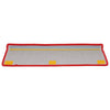 vidaXL Tappetini per scale 15 pz 65x21x4 cm Rosso Bordo rettangolare - Image 4 of 7