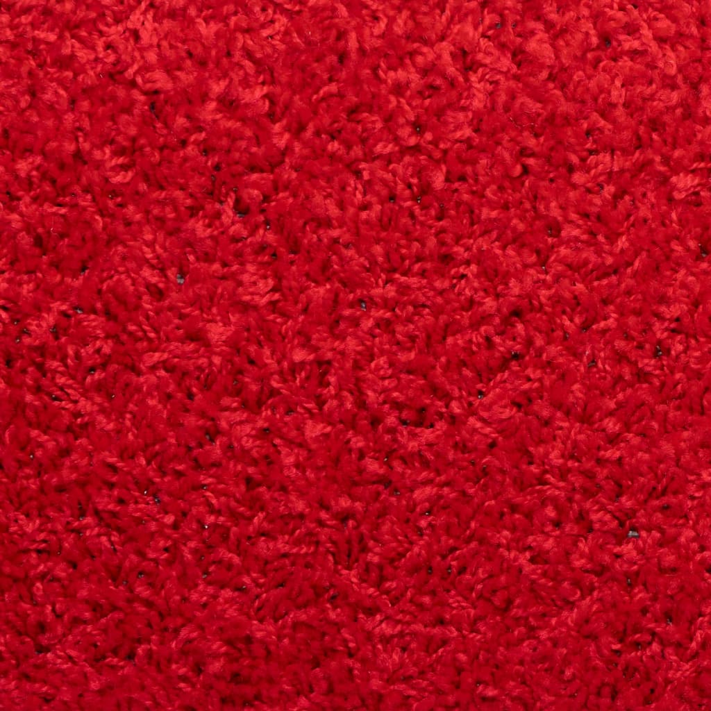 vidaXL Tappetini per scale 15 pz 65x21x4 cm Rosso Bordo rettangolare - Image 6 of 7