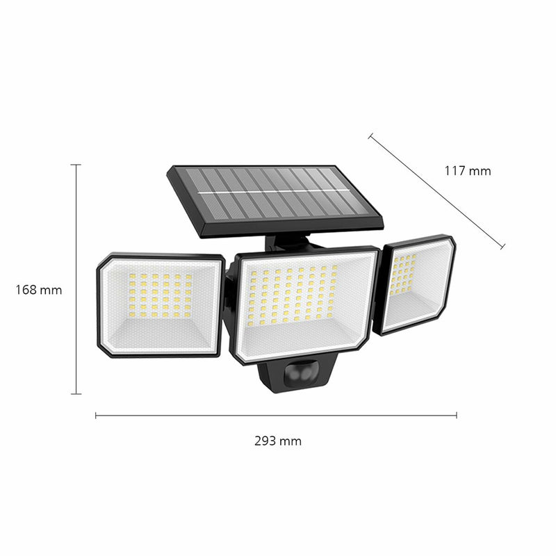 Foco Solar Philips 8,7 W 5000 K 29 x 11,7 x 16,8 cm Negro Solar - Image 2 of 5