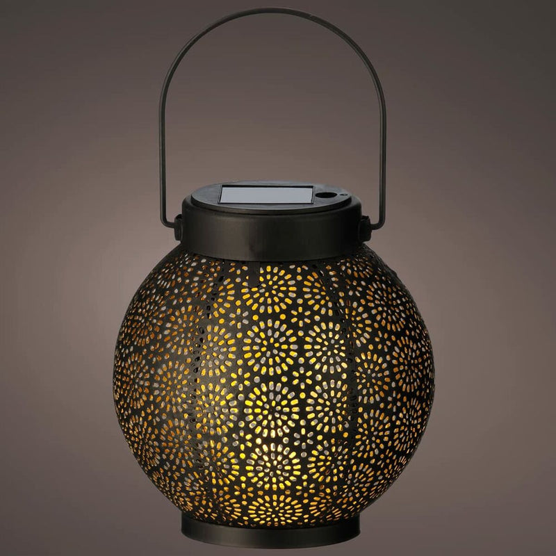 Farolillo Lumineo 897539 Solar 16 cm Negro Metal - Image 2 of 4