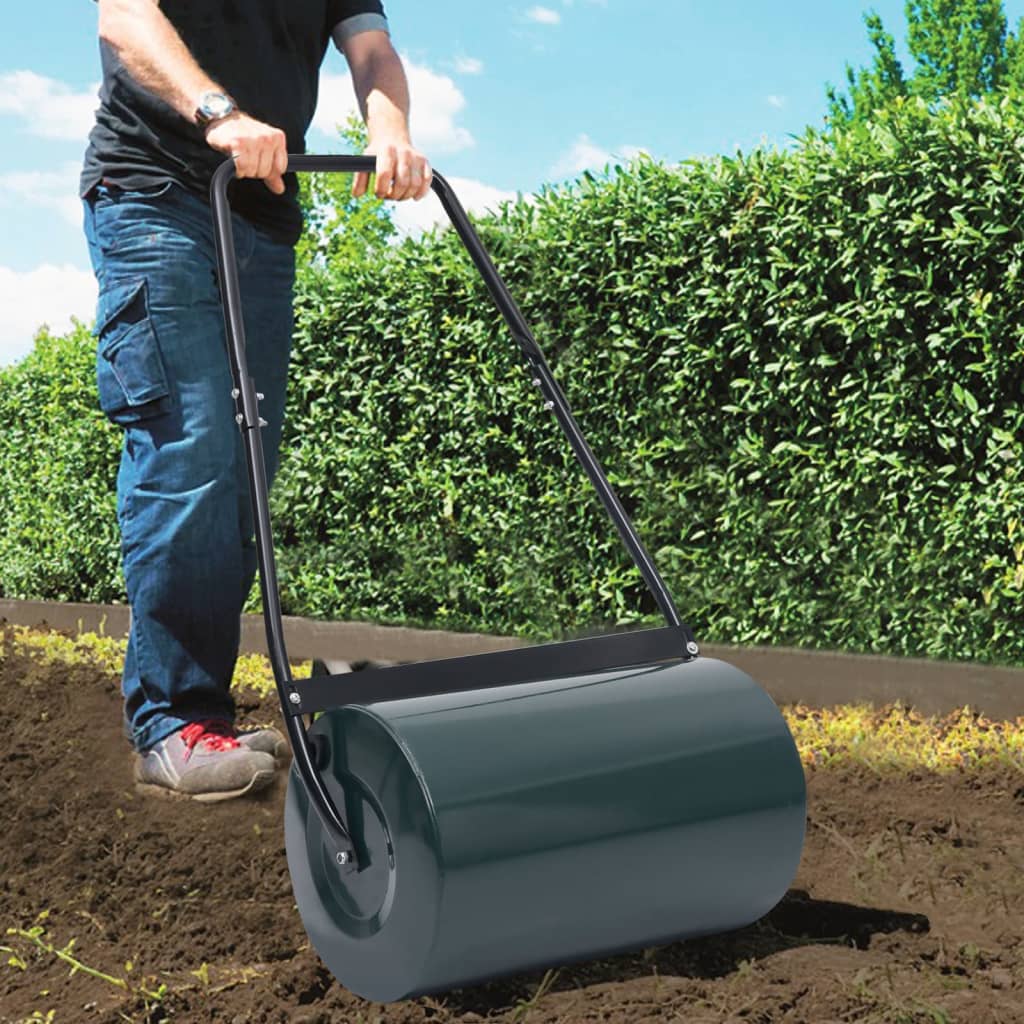 Arieggiatore da Giardino vidaXL con Rullo da 50 L – 63 cm Nero - Image 2 of 14