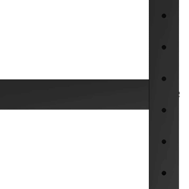 vidaXL Workbench Frame Metal 120x57x79 cm Black and Red - Image 8 of 12