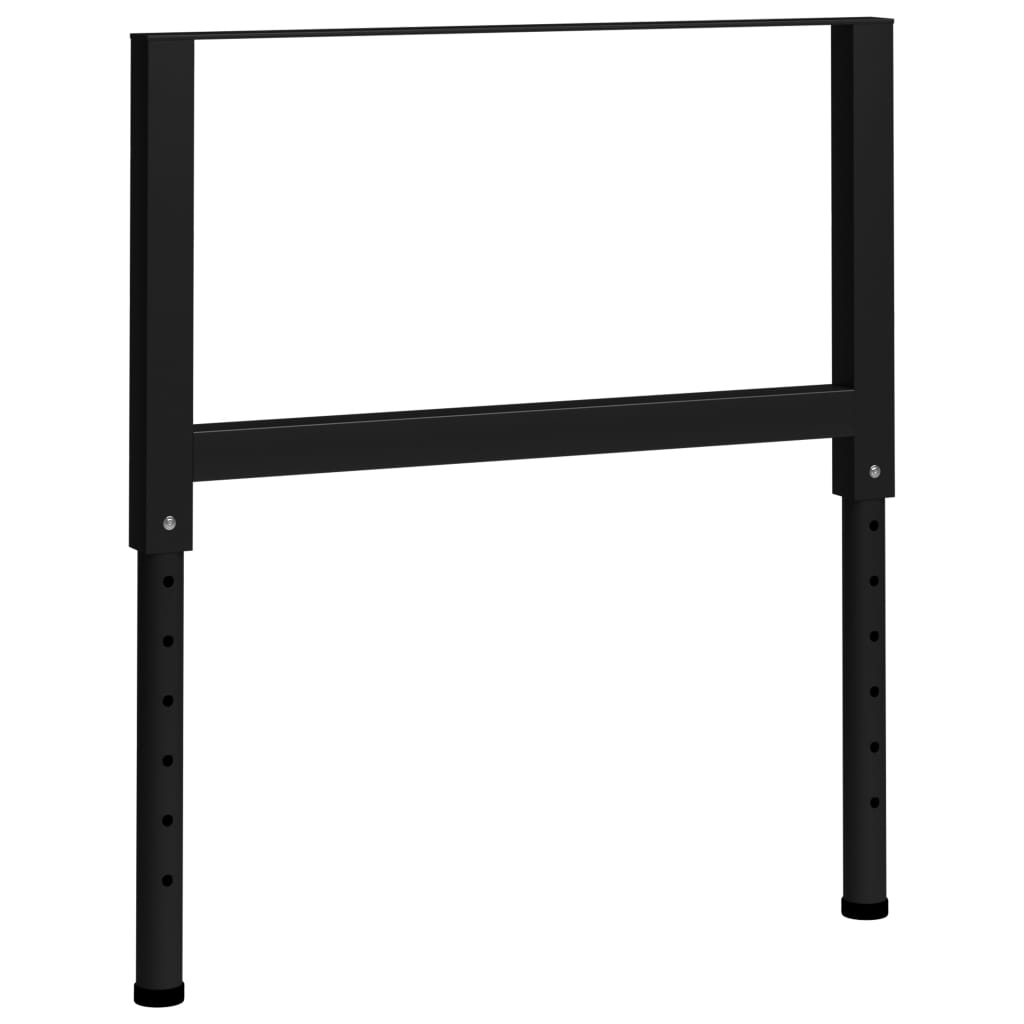 Telai Regolabili in Metallo Nero per Banco da Lavoro (Set da 2) - Image 6 of 7