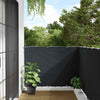 vidaXL Balcony Screen Waterproof Oxford Fabric 120x400 cm Anthracite - Image 1 of 15
