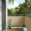 vidaXL Balcony Screen, Oxford Fabric, 75x500 cm, Beige - Image 1 of 9