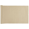vidaXL Paraviento de Balcón Tela Oxford Impermeable 90x300 cm Beige - Image 2 of 5