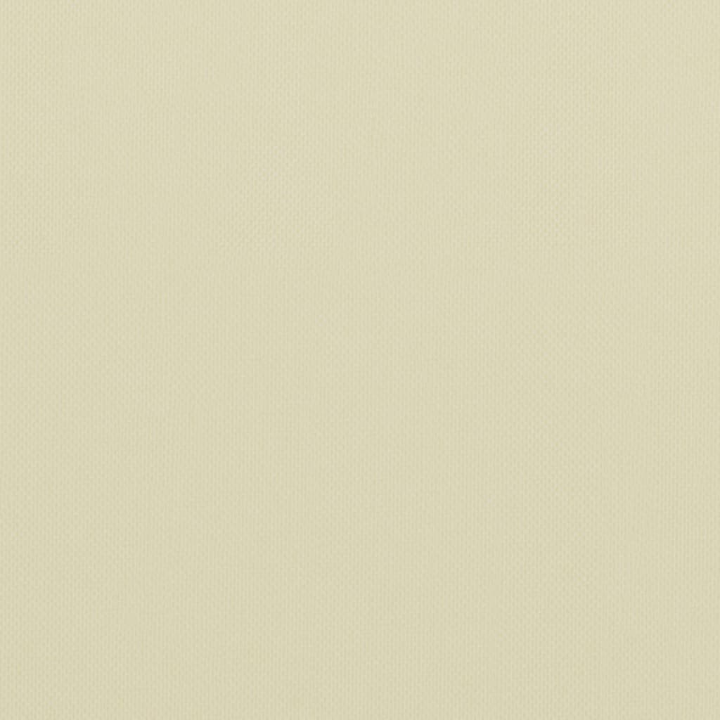 vidaXL Paravento da Balcone Crema 120x400 cm in Tessuto Oxford - Image 1 of 3