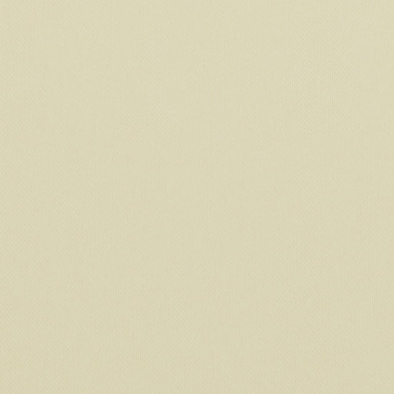 vidaXL Paravento da Balcone Crema 120x600 cm Tessuto Oxford - Image 1 of 3