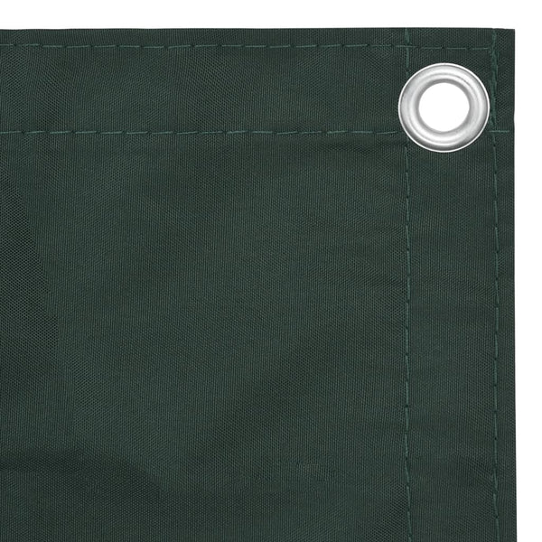 Paravento da Balcone in Tessuto Oxford 90x300 cm Verde Scuro - immagine 2 | SolPatio