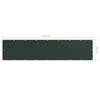 vidaXL Balcony Screen, Oxford Fabric, 90x400 cm, Dark Green - Image 10 of 12