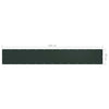 vidaXL Balcony Screen, Oxford Fabric, 90x400 cm, Dark Green - Image 9 of 12