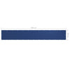 vidaXL Balcony Screen Oxford Fabric with PU Coating Waterproof 90x600 cm Blue - Image 8 of 9