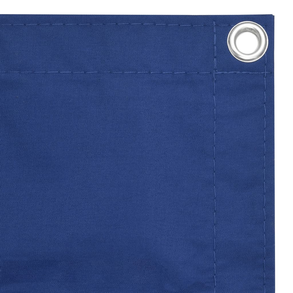 vidaXL Balcony Screen, Oxford Fabric, 120x300 cm, Blue - Image 11 of 18