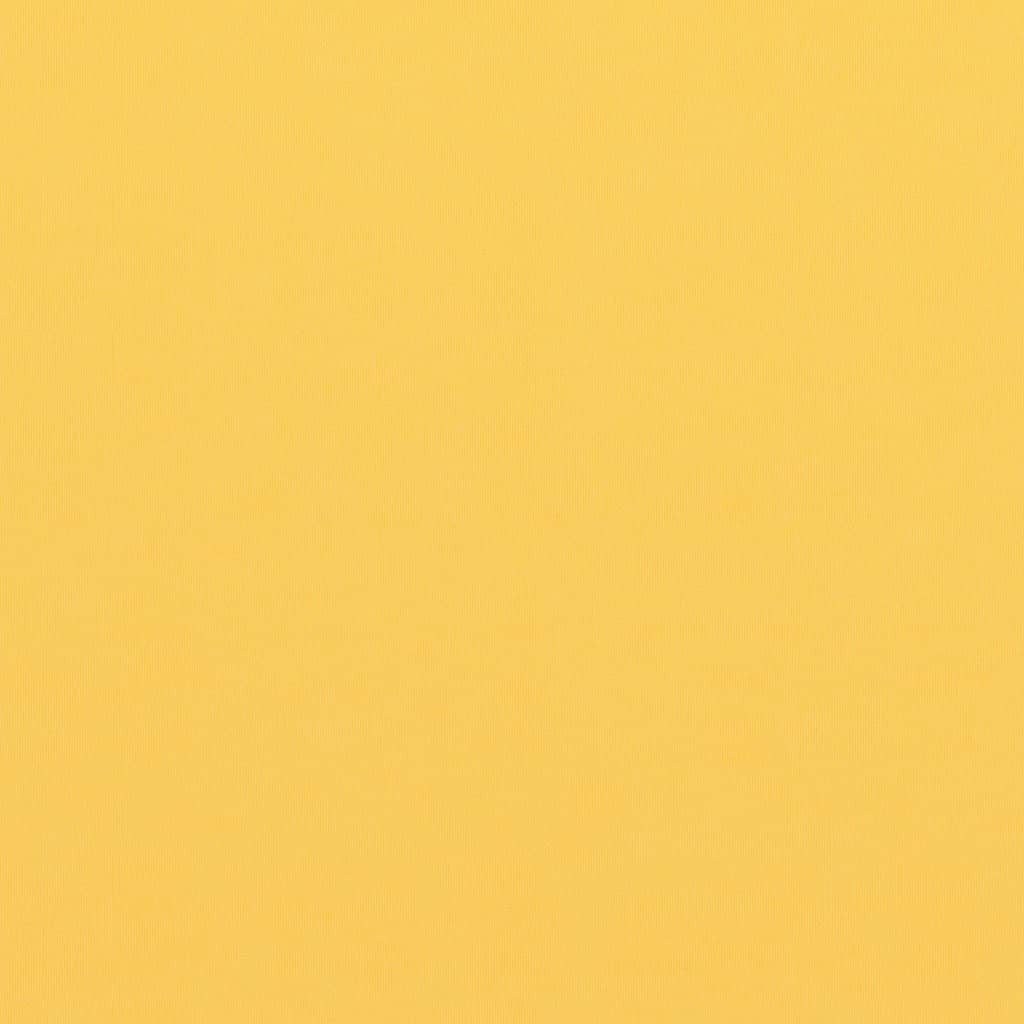 vidaXL Paravento de Balcón Impermeable Tela Oxford 75x300 cm Amarillo - Image 1 of 15