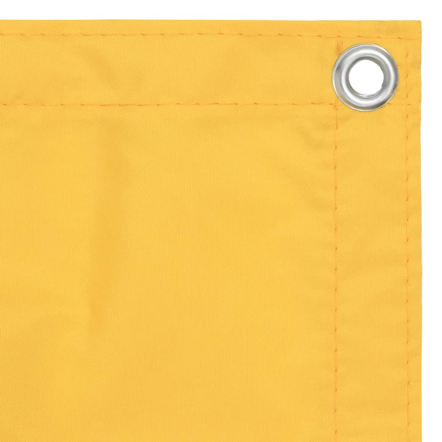 Paravento da Balcone Giallo 75x600 cm in Tessuto Oxford - immagine 1 | SolPatio