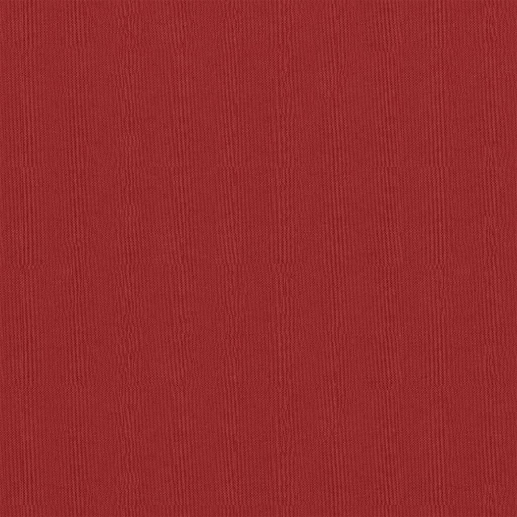 vidaXL Paravento Balcone Rosso 120x400 cm in Tessuto Oxford - Image 1 of 3