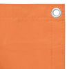 vidaXL Balcony Screen, Waterproof Oxford Fabric, 75x300 cm, Orange - Image 1 of 6