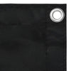 Paravento da Balcone Tessuto Oxford Rivestito PU Impermeabile 120x400 cm Nero - immagine 2 | SolPatio - Image 2 of 3