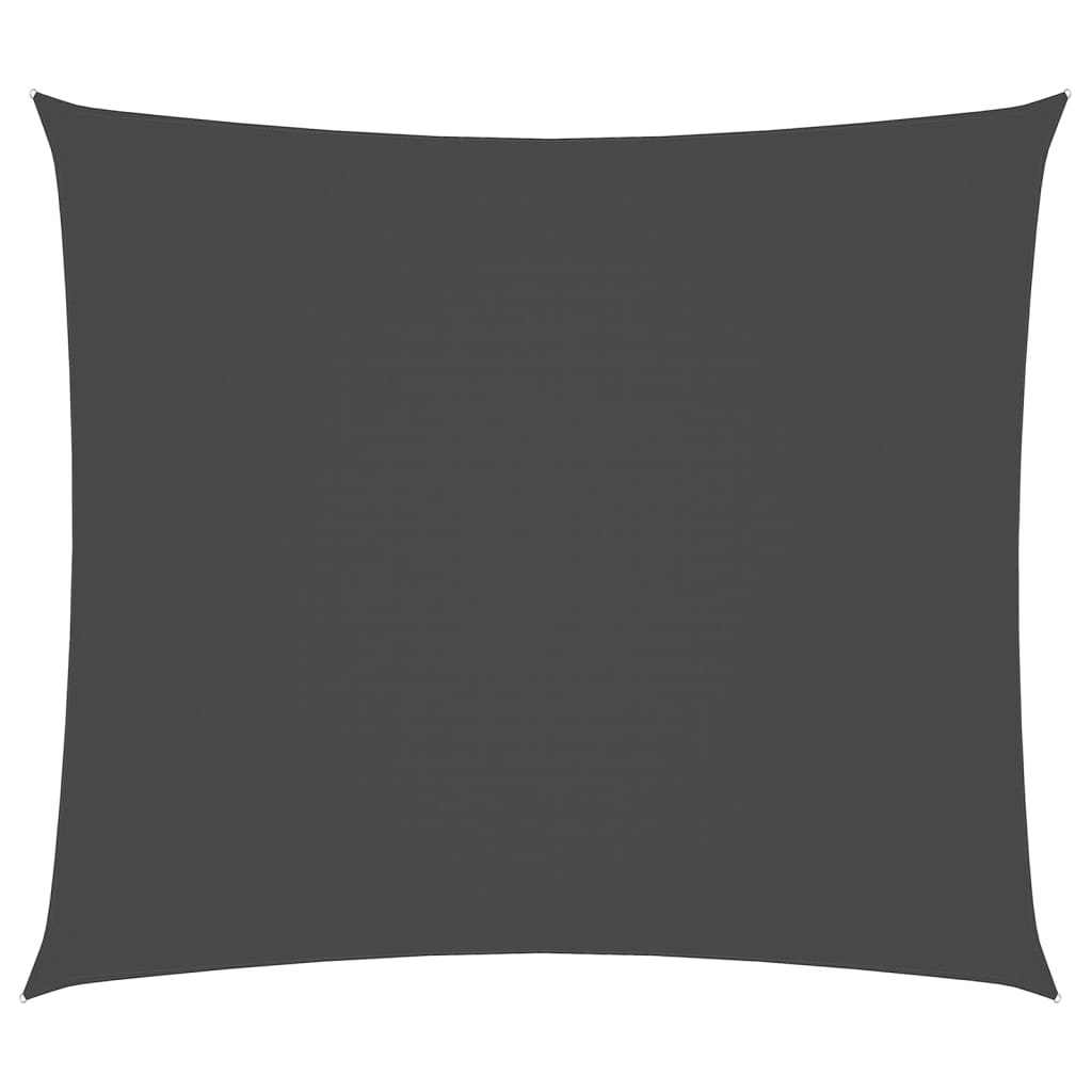 vidaXL Rectangular Oxford Fabric Sail Shade 2 x 2.5 m Anthracite - Image 28 of 135