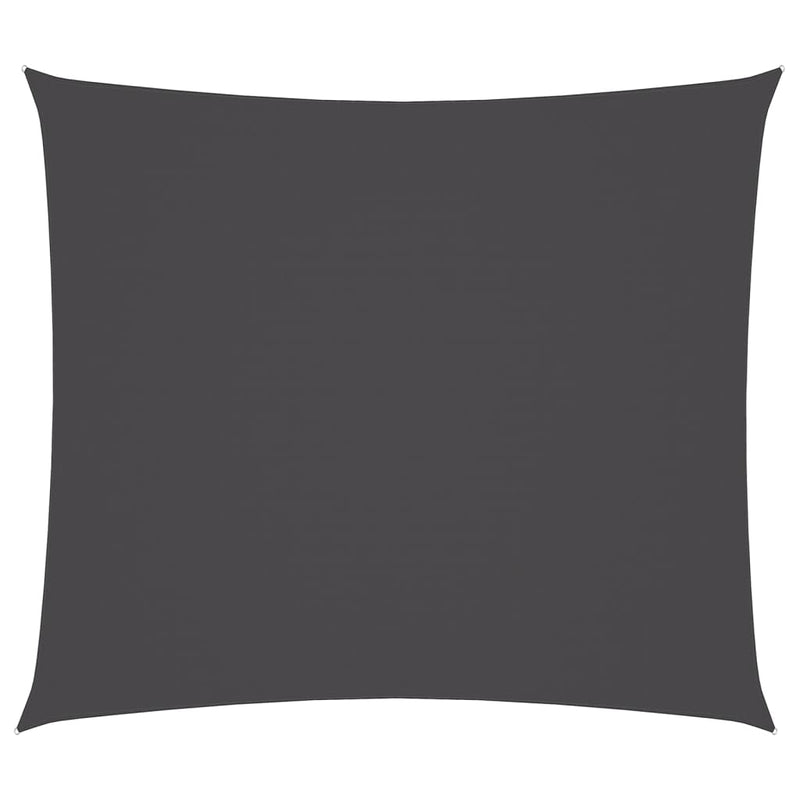 vidaXL Rectangular Oxford Fabric Sail Shade 2 x 2.5 m Anthracite - Image 28 of 135