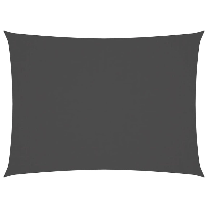 vidaXL Rectangular Oxford Fabric Sail Shade 2 x 2.5 m Anthracite - Image 25 of 135