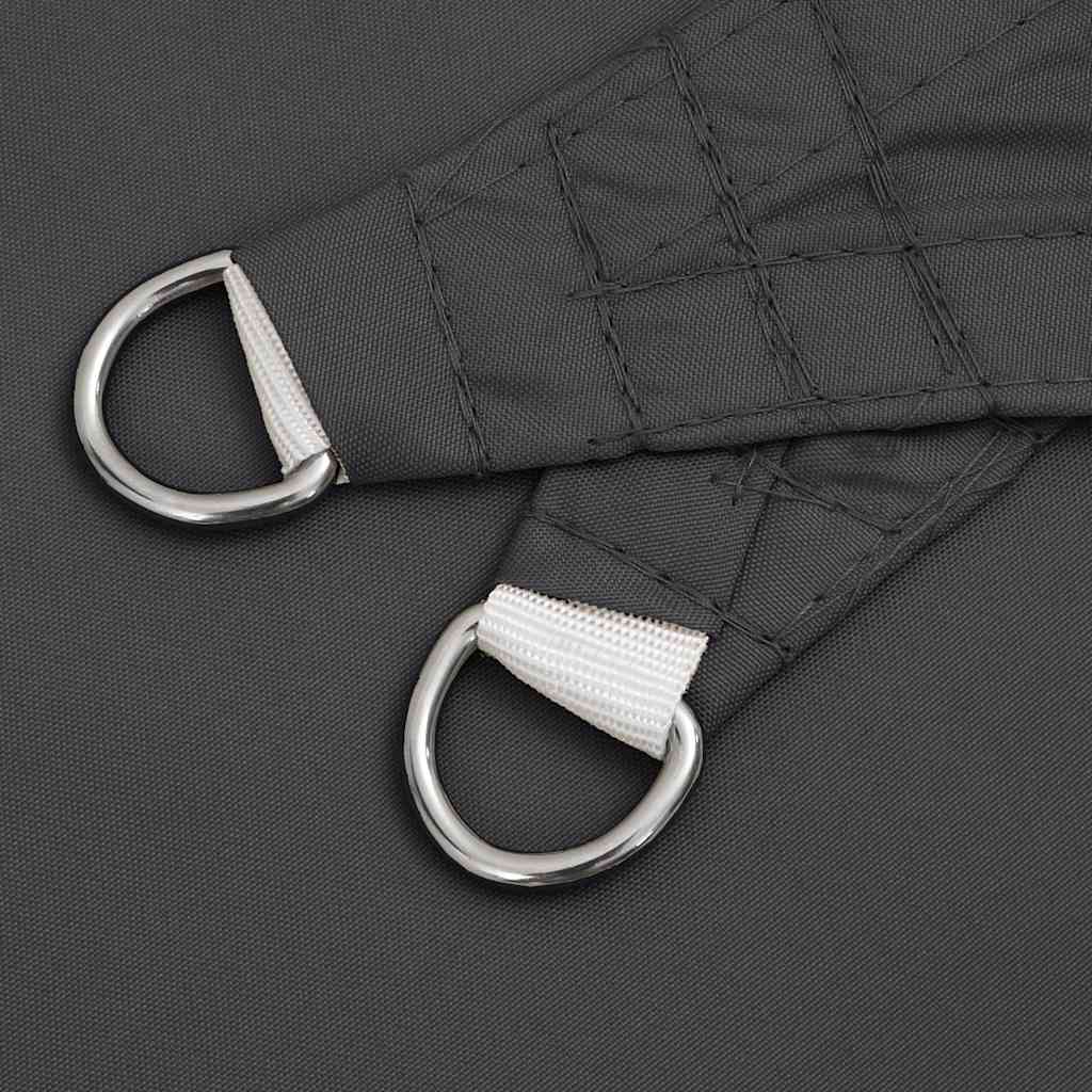 vidaXL Rectangular Oxford Fabric Sail Shade 2 x 2.5 m Anthracite - Image 74 of 135