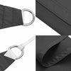 vidaXL Rectangular Oxford Fabric Sail Shade 2 x 2.5 m Anthracite - Image 86 of 135
