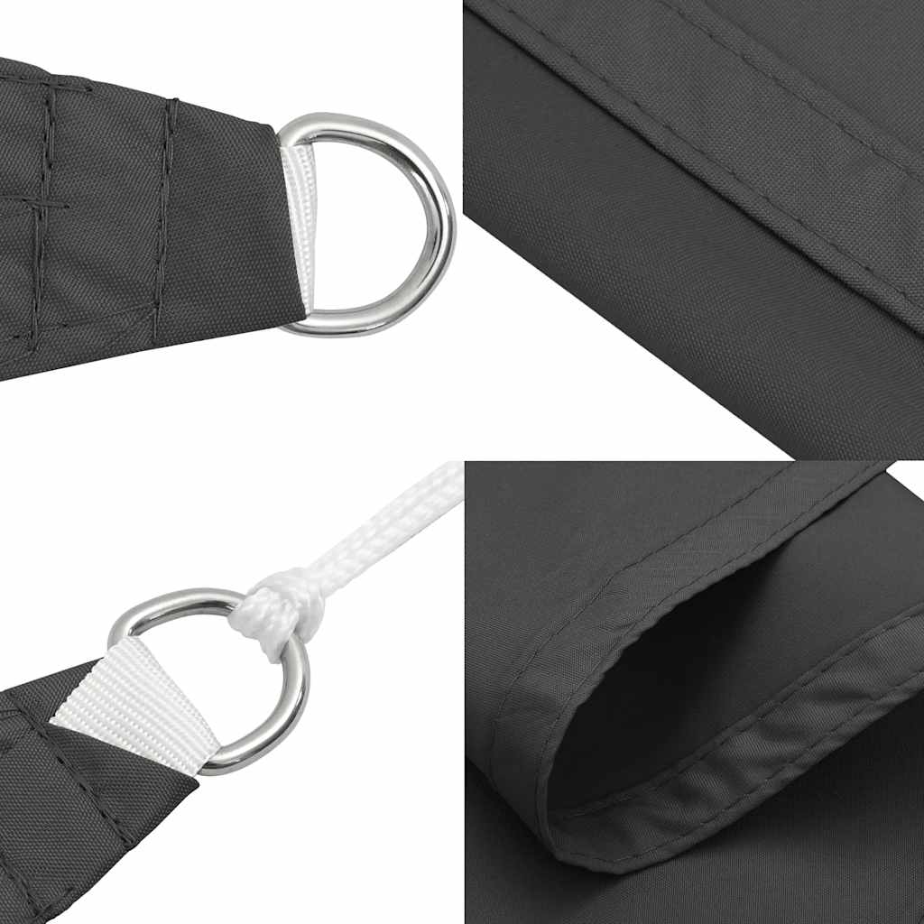 vidaXL Toldo Vela de Tela Oxford 3x4,5 m Antracita - Image 50 of 81