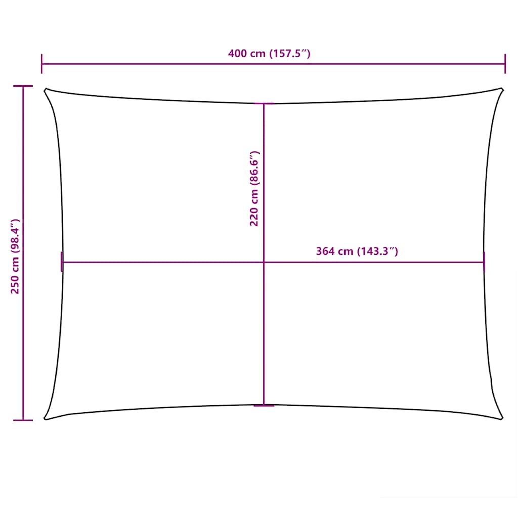vidaXL Toldo Vela de Tela Oxford 3x4,5 m Antracita - Image 76 of 81