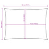 Parasole a Vela Oxford Rettangolare 2,5×4,5 m Antracite - Image 18 of 24