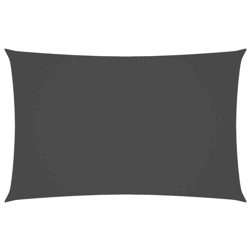 vidaXL Rectangular Oxford Fabric Sail Shade 2 x 2.5 m Anthracite - Image 24 of 135