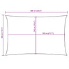 Parasole a Vela Oxford Rettangolare 6×7 m Antracite - Image 151 of 250