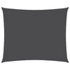 vidaXL Rectangular Shade Sail, PU Coated Oxford Fabric, 3x4 m Anthracite - Image 11 of 90