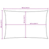 Parasole a Vela Oxford Rettangolare 6×7 m Antracite - Image 53 of 150