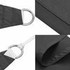 vidaXL 3x3x3 m Anthracite Oxford Fabric Triangular Shade Sail - Image 17 of 27