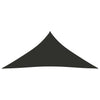 vidaXL Parasole a Vela Oxford Triangolare 4x5x5 m Antracite - Image 3 of 10