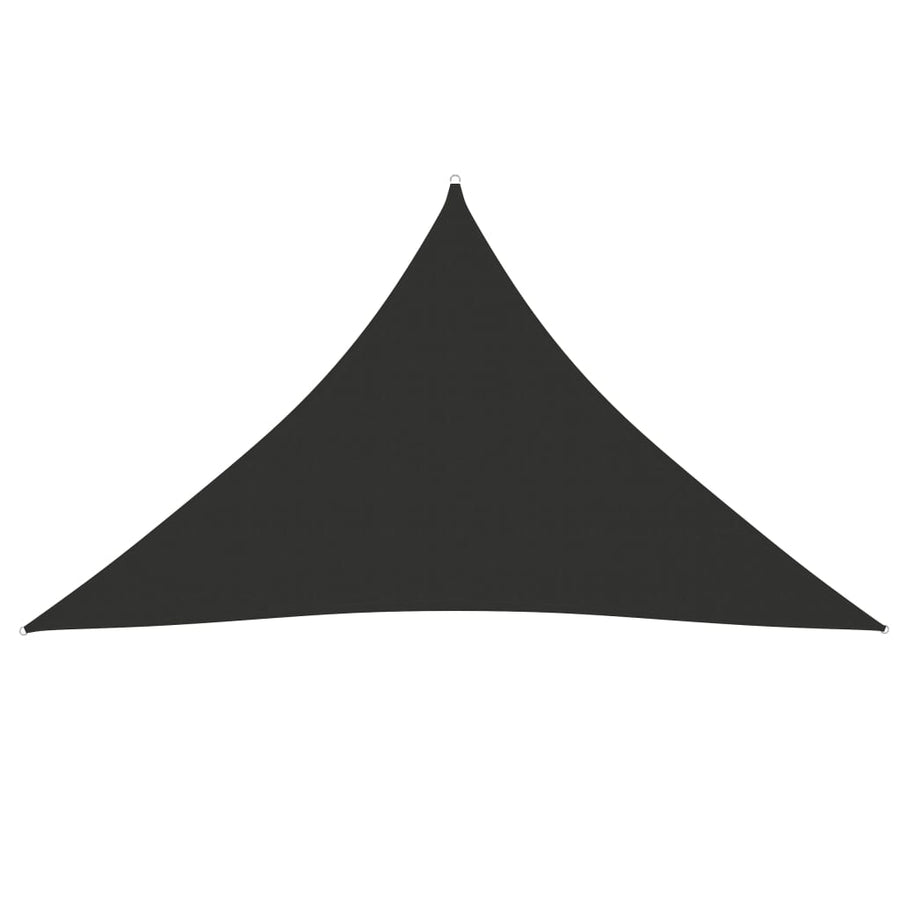 Parasole a Vela Oxford Triangolare 5x5x6 m Antracite - immagine 1 | SolPatio