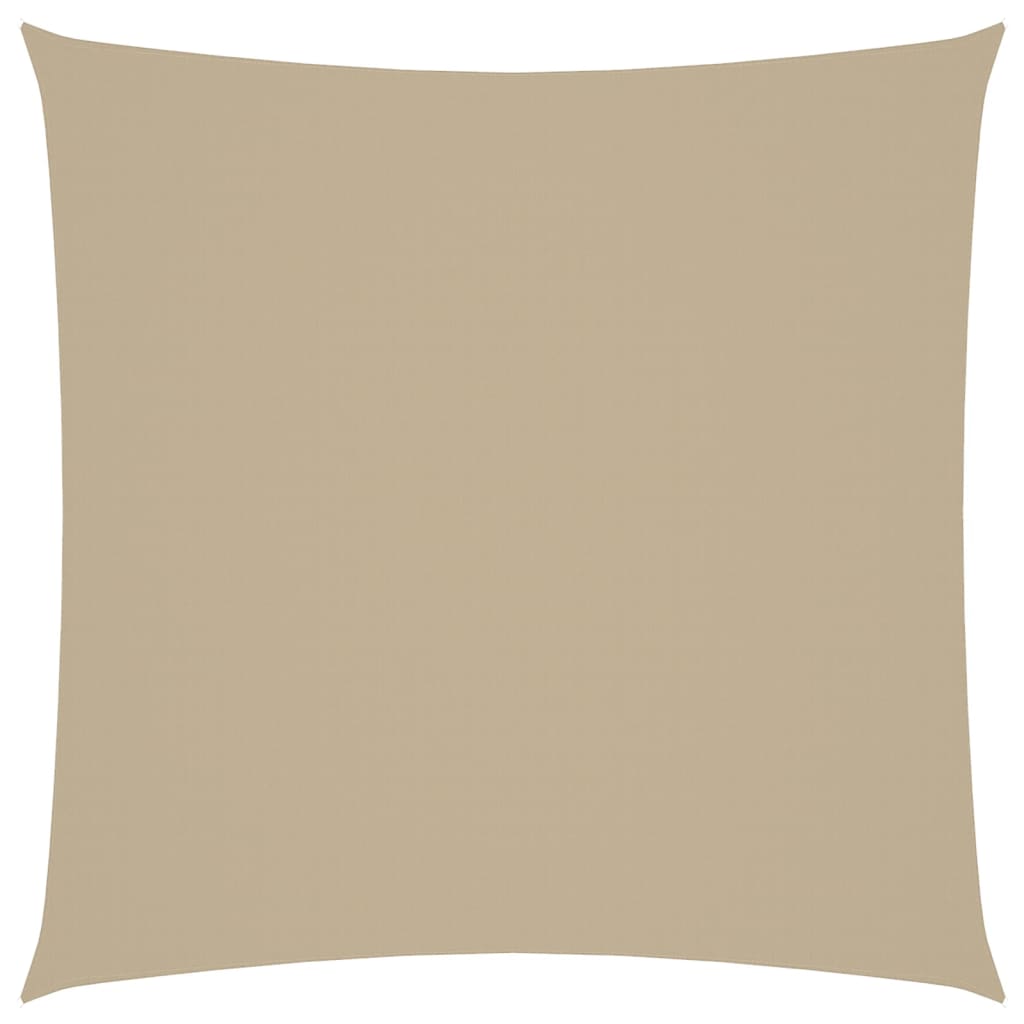 vidaXL Toldo de Vela Cuadrado de Tela Oxford 4,5 x 4,5 m Beige - Image 4 of 18