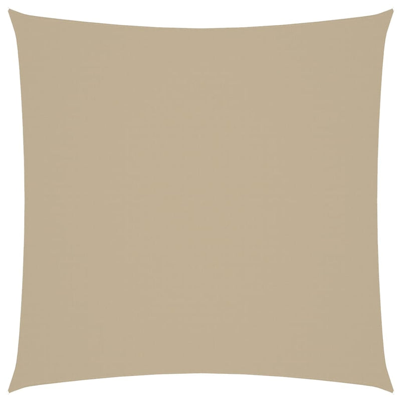 vidaXL Toldo de Vela Cuadrado de Tela Oxford 4,5 x 4,5 m Beige - Image 4 of 18
