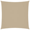 Parasole a Vela in Tela Oxford Quadrato 7x7 m Beige - immagine 2 | SolPatio - Image 2 of 9