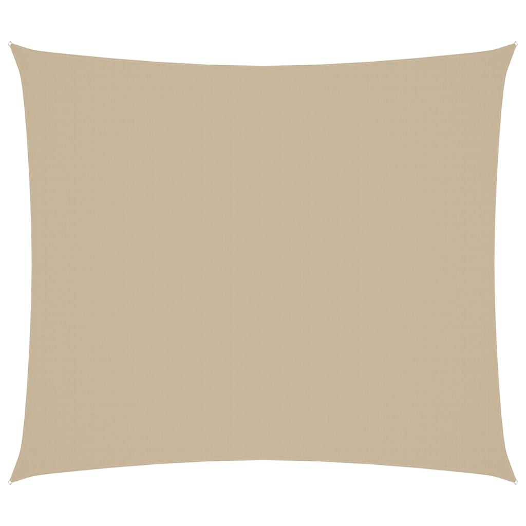 vidaXL Rectangular Oxford Sail Shade 2x2.5 m Beige - Image 22 of 127