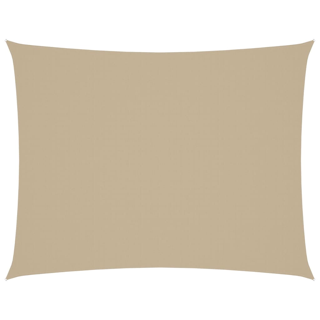 vidaXL Toldo Vela Rectangular Tejido Oxford PU 2,5x3 m Beige - Image 16 of 82