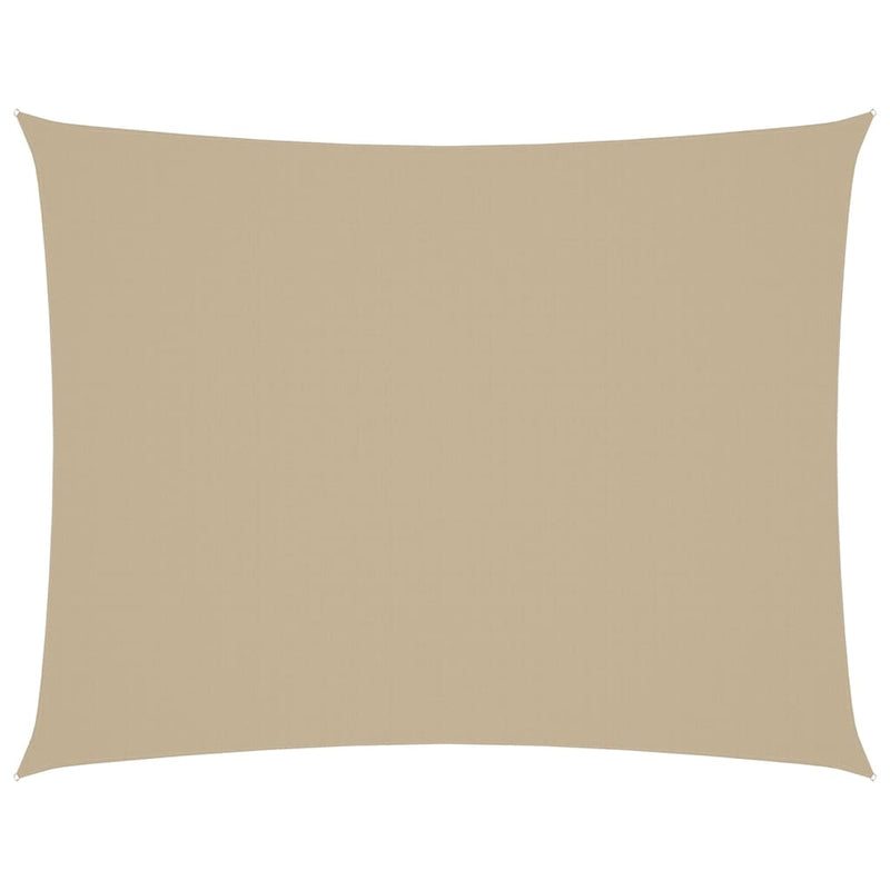 vidaXL Toldo Vela Rectangular Tejido Oxford PU 2,5x3 m Beige - Image 16 of 82