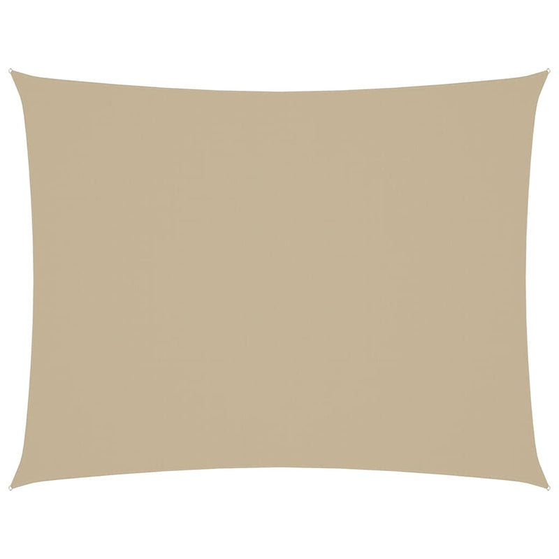 vidaXL Rectangular Oxford Sail Shade 2x2.5 m Beige - Image 15 of 127