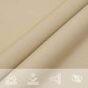 vidaXL Rectangular Oxford Sail Shade 2x2.5 m Beige - Image 94 of 127